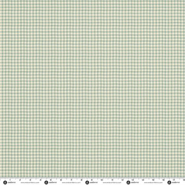 292-B Plaid Blue, Smallholding by Makower