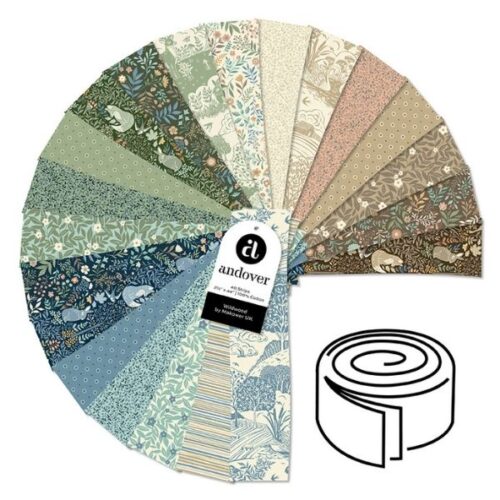 2S-WILDW-40 2.5 inch square 40 pcs, Wildwood by Makower