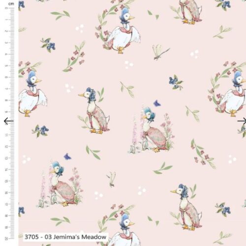3705-03 Peter Rabbit Tales of the Burrow, Jemima, Craft Cotton Co