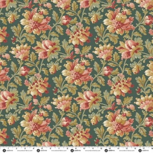 A 10730-T, Friendship Teal, Eleni by Edyta Sitar, Laundry Basket Quilts