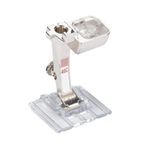 Bernina Pintuck and decorative stitch foot with clear sole 46C