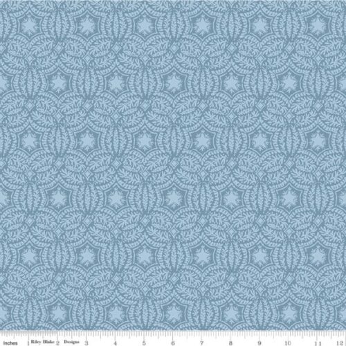 C18824 Starfish Blue, Sea Echoes, Lisa Audit by Riley Blake