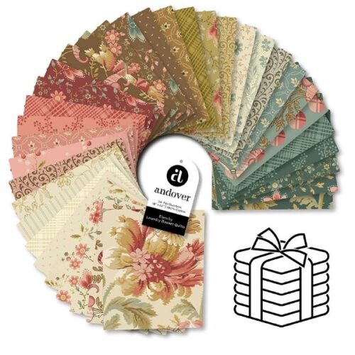 Fat Quarter Bundle (36pcs), Eleni by Edyta Sitar, Laundry Basket Quilts