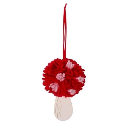 GCK242 Toadstool Pom Pom Decoration Kit