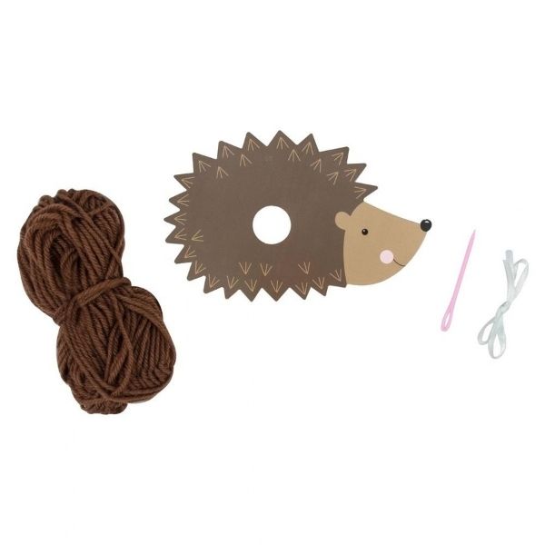 GCK243 Hedgehog Pom Pom Decoration Kit - Image 2
