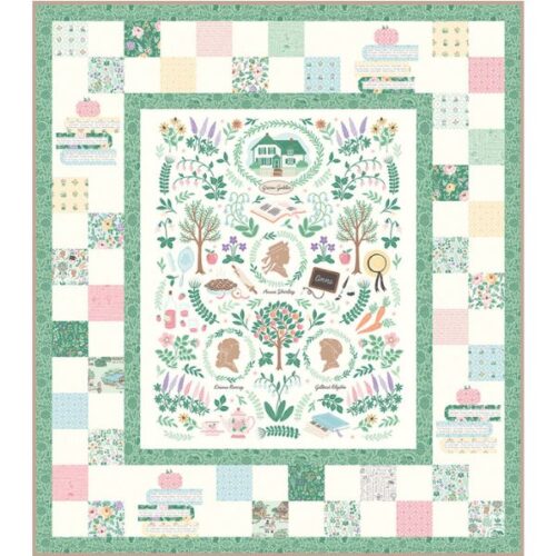 KT-18670 Journey to Green Gables Boxed Quilt Kit, Anne with an E by Riley Blake
