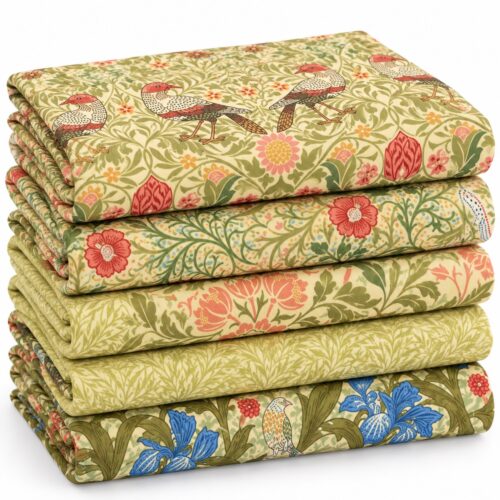 Morris Muse 5 Fat Quarter Pack Ivory
