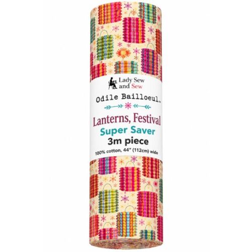 PWOB114.CREAM Lanterns, Festival by Odile Bailloeul 3M BUNDLE