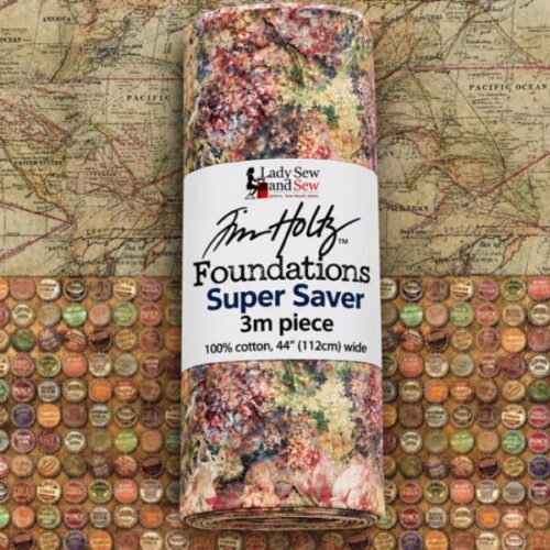 PWTH014.Multi Bouquet, Foundations by Tim Holtz Foundations 3 metre super saver tim holtz