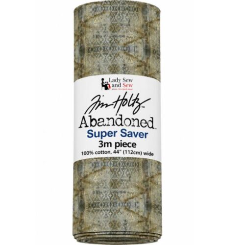 PWTH133.Neutral Stained Damask Abandoned by Tim Holtz 3m super saver bundle.
