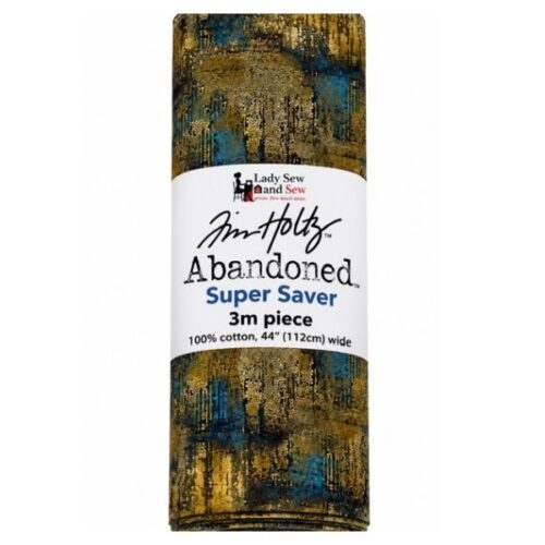 PWTH140.Gold Gilded Mosaic, Abandoned by Tim Holtz 3m super saver bundle.