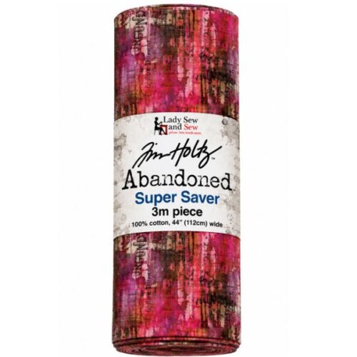 PWTH145.Vineyard Hotel Burgundy, Abandoned by Tim Holtz 3m super saver bundle