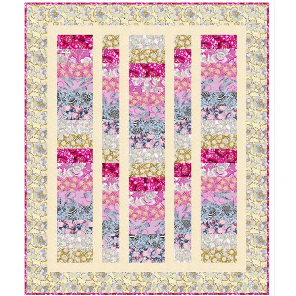 Pebble Brook Quilt Kit, Bloom & Burrow by Penny Jeffries