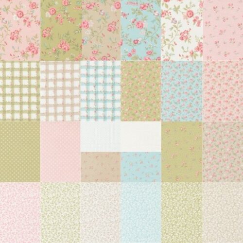 Fat Quarter Pack (26pcs) Selection from the Abide Collection by Brenda Riddle Designs, Cut in House