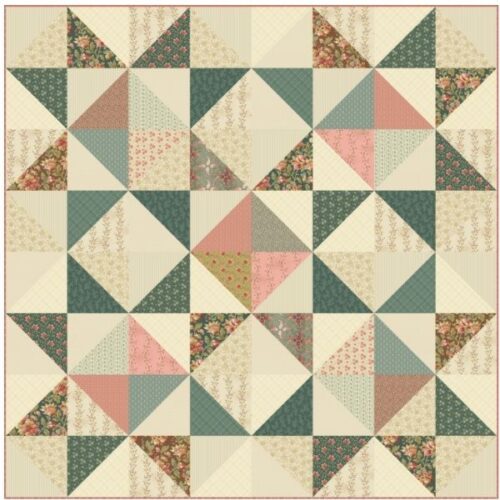 Stargazer Quilt Kit, Eleni by Edyta Sitar, Laundry Basket Quilts