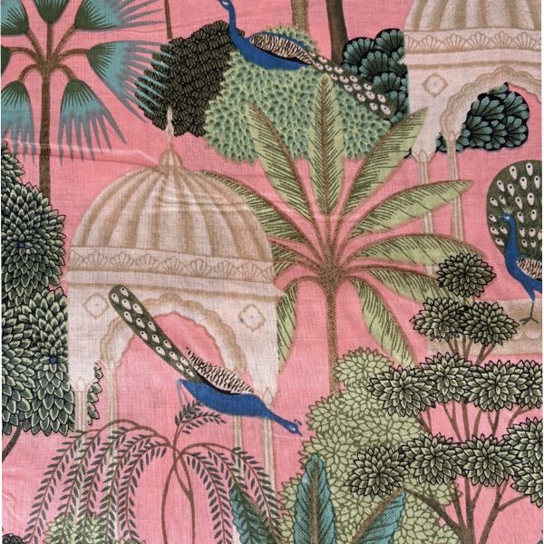 Tajma/024 Rose Taj Mahal Cotton Lawn Dressmaking Fabric