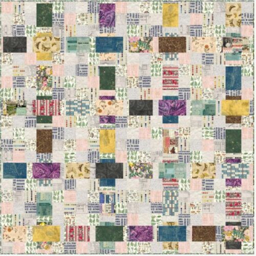 Woven Quilt, Featuring Palette Curated by Tim Holtz, Free Spirit