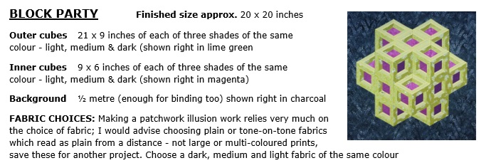 Block Party Pattern Requirements