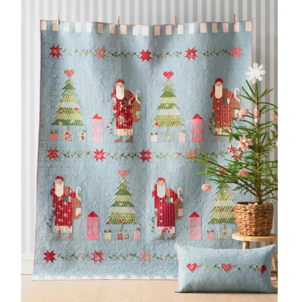 Dear Santa Quilt Kit Plaid Stone, Merry Little Christmas by Tilda