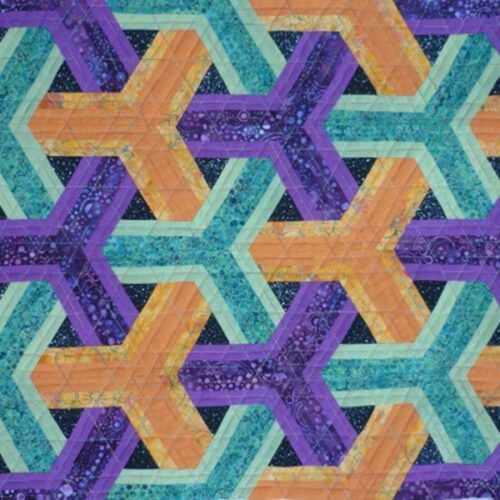 HEXIE WEAVE Patchwork Panel Pattern