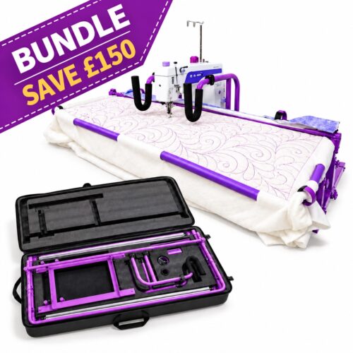 HanidQuilter FreeWay Quilting Frame Bundle with Case