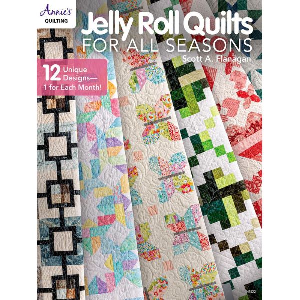 Jelly Roll Quilts For All Seasons, Annie's Quilting