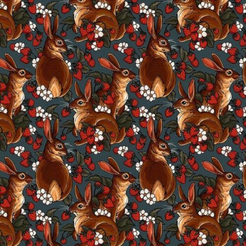 PWRH109.Turq, Garden Bed by Rachel Hauer