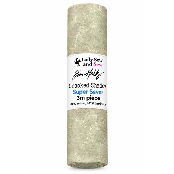PWTH128.Quartz Cracked Shadow by Tim Holtz 3 metre