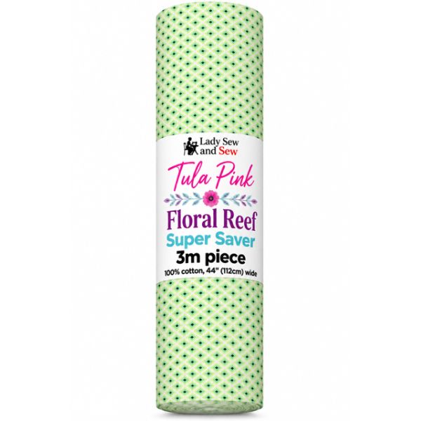 PWTP273.Seagrass, Floral Reef by Tula Pink - 3 Metre Super Saver Bundle