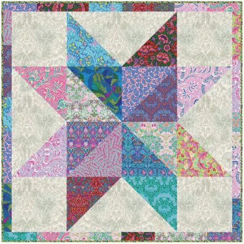 Standout Star Quilt Kit - Kaffe Fassett x Morris & Co.