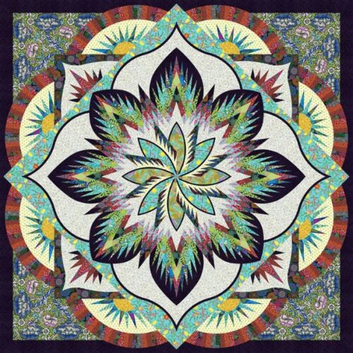 The Ornamental Cabbage Quilt Kit - Kaffe Fassett x Morris & Co.