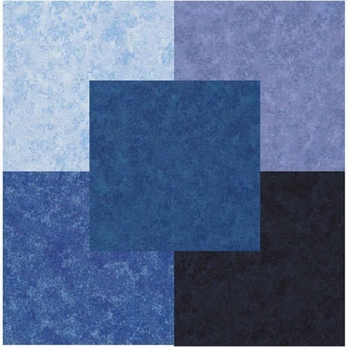 Spraytime Blue Fat Quarters-5