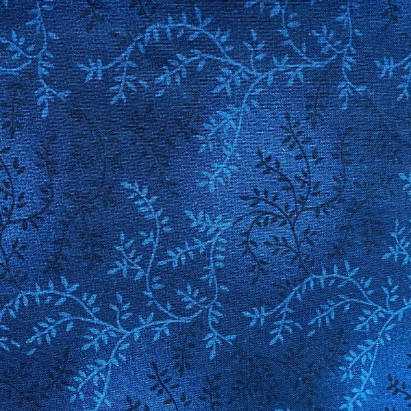 Col.208 Dark Blue Tonal Vineyard Extra Wide (approx. 108" wide)
