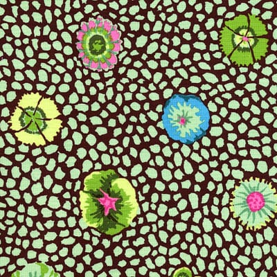 GP59.Green Guinea Flower, Kaffe Fassett Classics