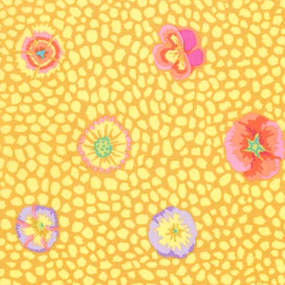 GP59.Gold Guinea Flower, Kaffe Fassett Classics