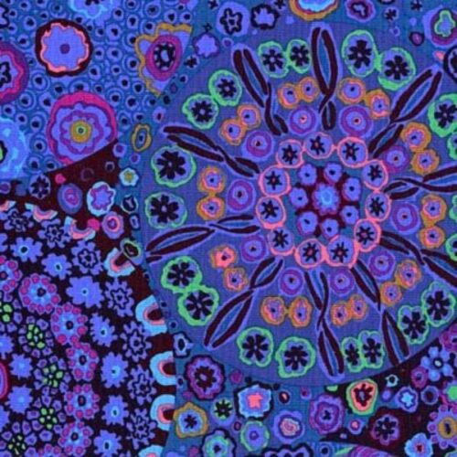 GP92.BLUE Millefiore Kaffe Fassett Classics