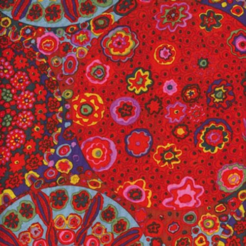 GP92.Red Millefiore Kaffe Fassett Classics