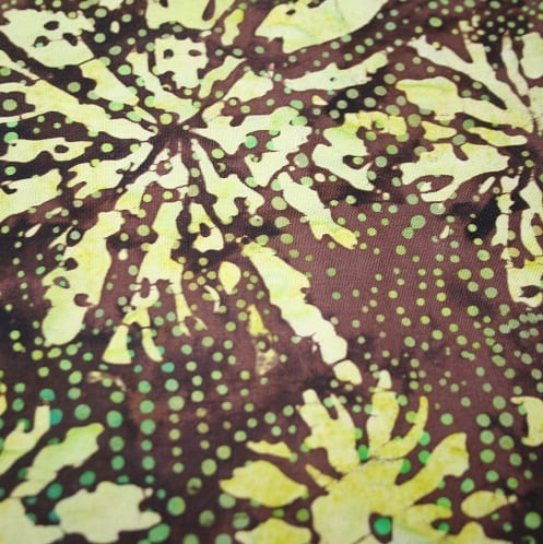 Batik: IMF13T-J1 Green/Brown
