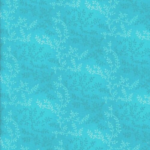 Col.201 Turquoise Blue Tonal Vineyard Extra Wide