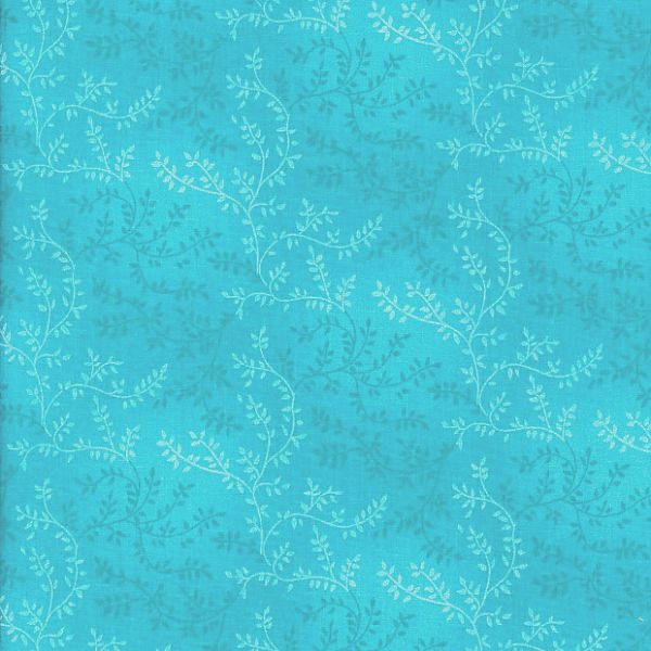 Col.201 Turquoise Blue Tonal Vineyard Extra Wide