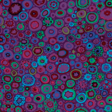GP20.Purple Paperweight, Kaffe Fassett Classics