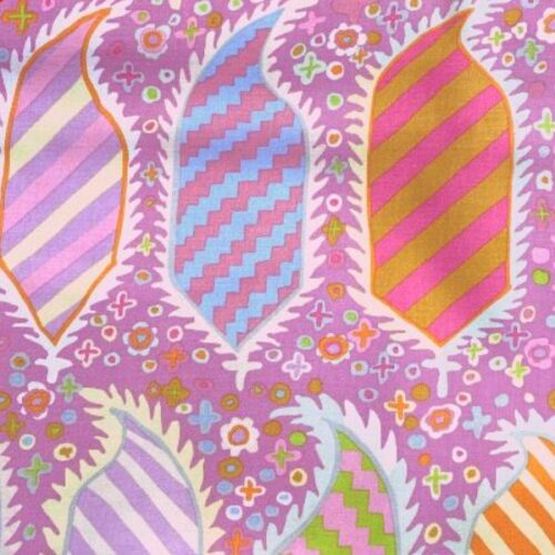 PWGP153.Pink Striped Heraldic