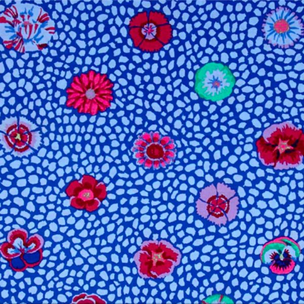PWGP059.COBALT Guinea Flower, Kaffe Fassett Classics