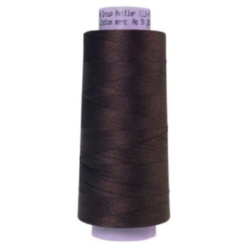 Mettler Cotton Thread 50/2 1829m Black Peppercorn 1382