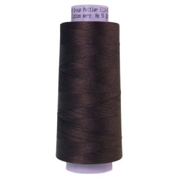 Mettler Cotton Thread 50/2 1829m Black Peppercorn 1382