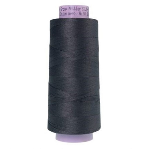 Mettler Cotton Thread 50/2 1829m Dark Charcoal 0416