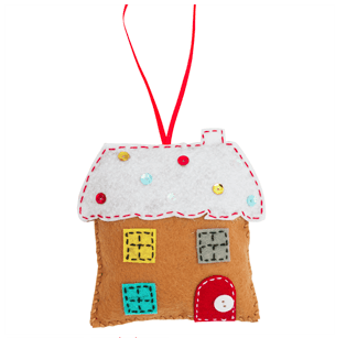 Felt Decoration Kit: Gingerbread House - GCK027