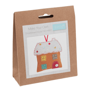 Felt Decoration Kit: Gingerbread House - GCK027