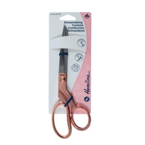 B5437 - Scissors: Dressmaking: 21cm/8.5": Rose Gold