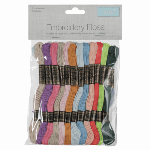FLOSS2 -Floss Skeins 36Pk: Pastel Colours